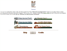 Tablet Screenshot of ilc.royalsaskmuseum.ca